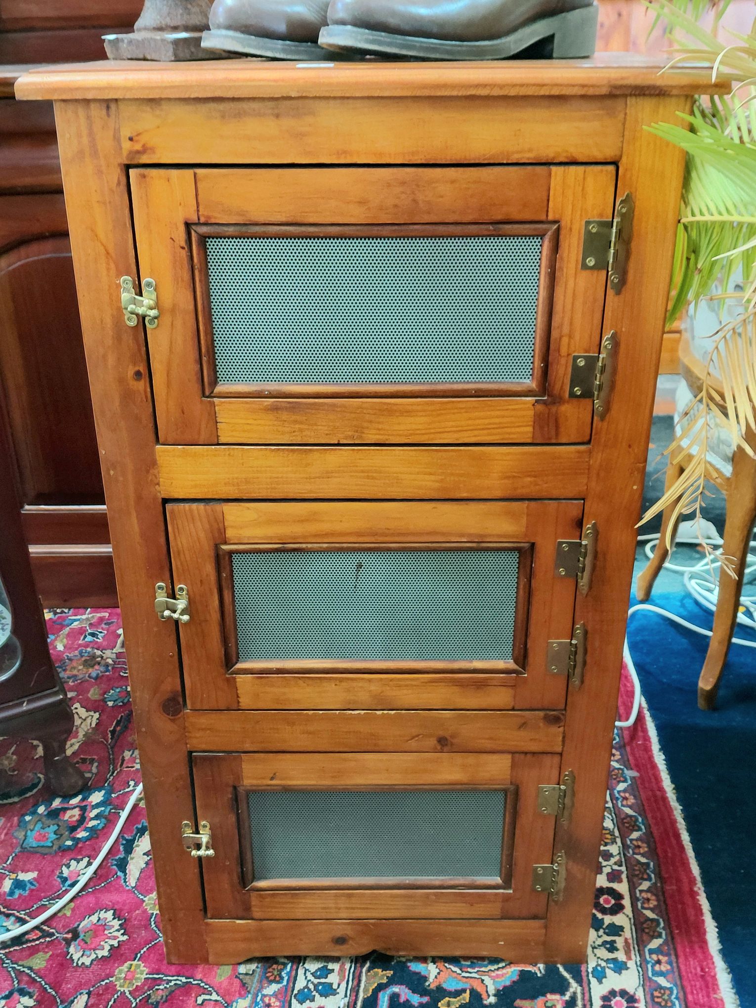 3 Door Country Style Timber Cabinet