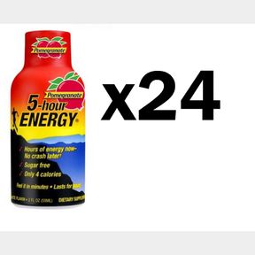 (2) FIVE HOUR ENERGY SUPPLEMENTS REGULAR STRENGTH POMEGRANATE