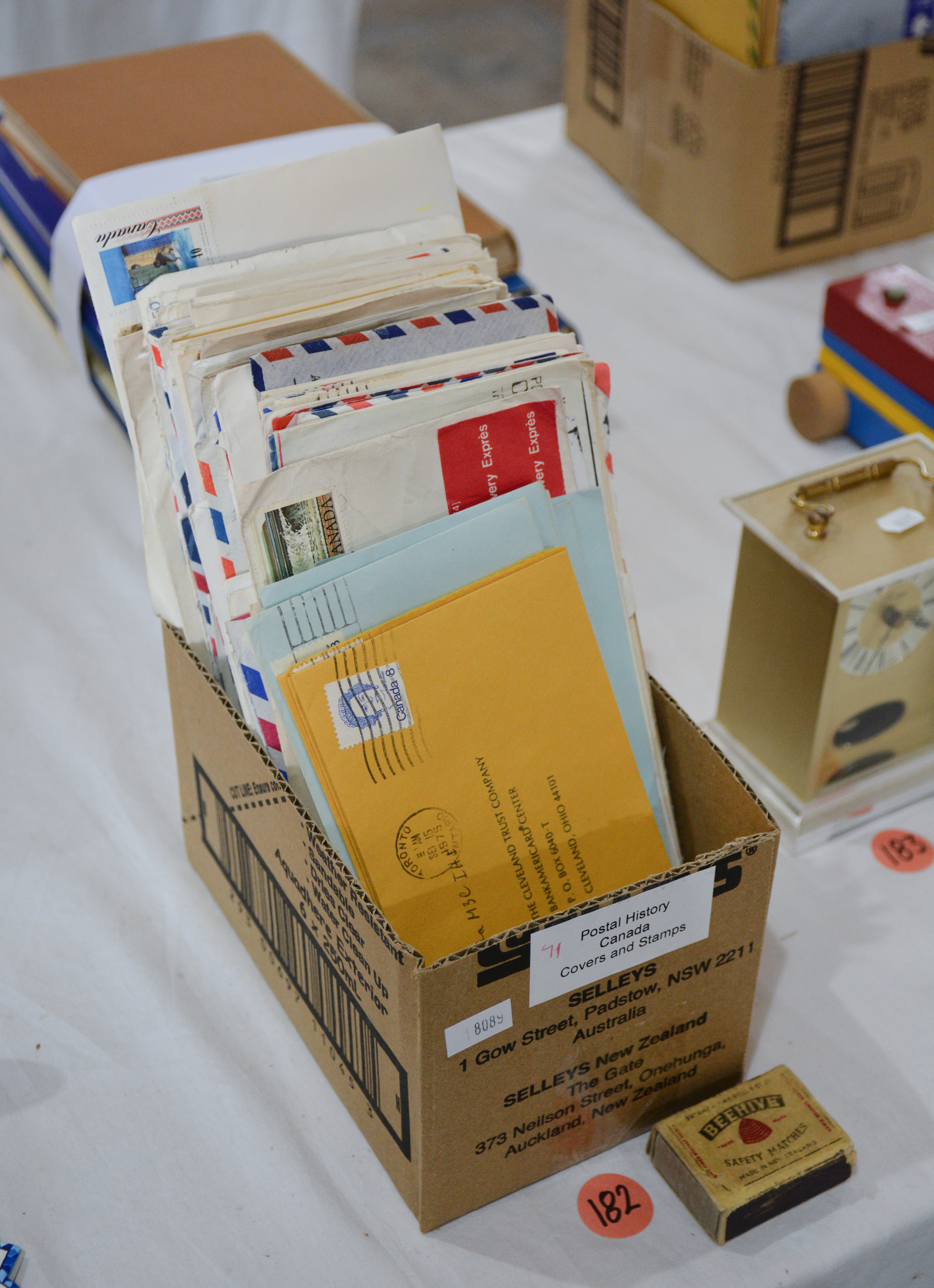 Postal History Canada Covers and Stamps — NZ auction result