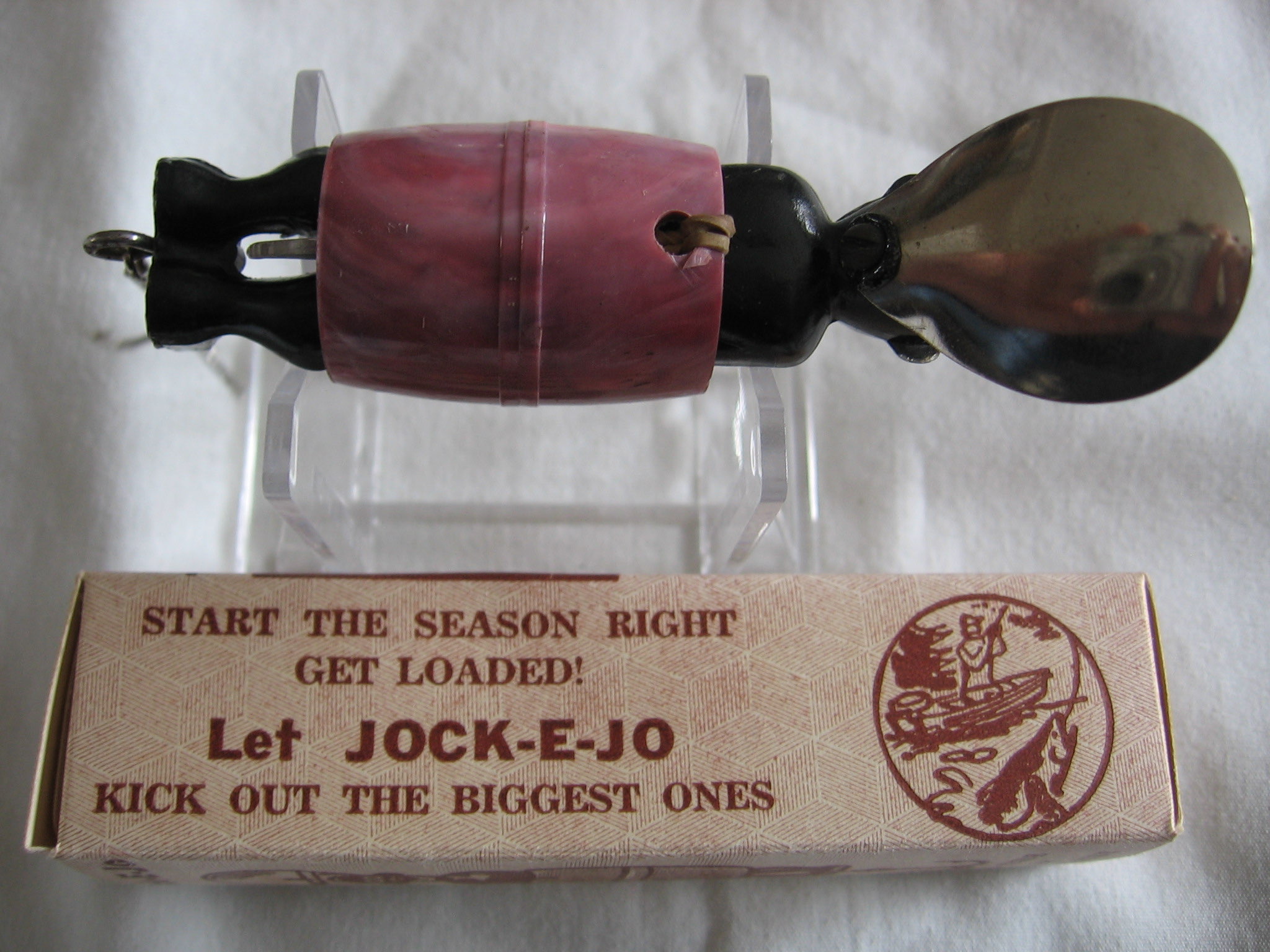 Jock-E-Jo Sambo Black Americana lure NIB | The Angling Marketplace