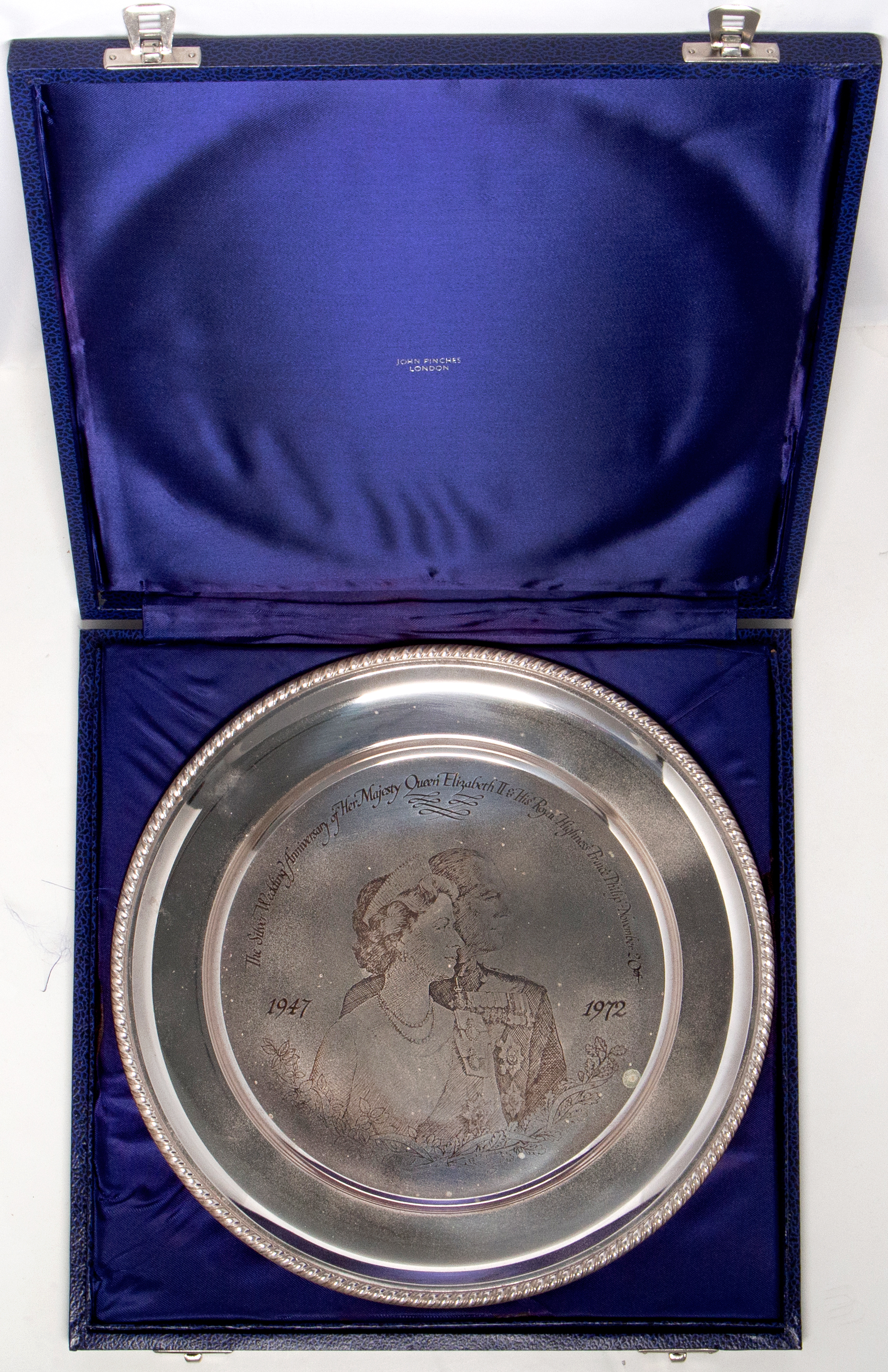 Great Britain, Silver Plate, 1972,