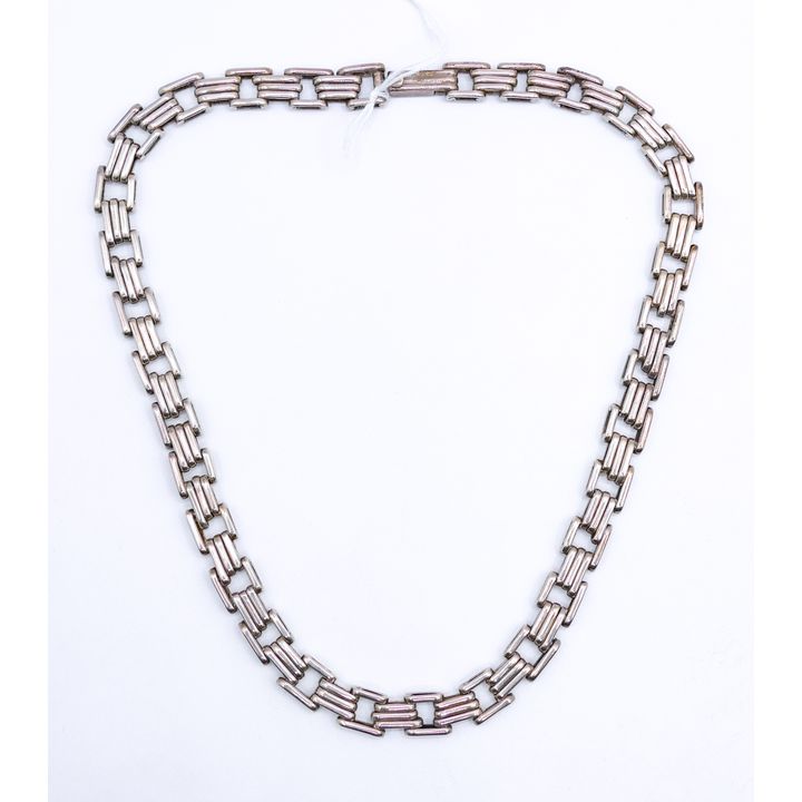 Zina Heavy Sterling Link Necklace 20'' - 86 Grams