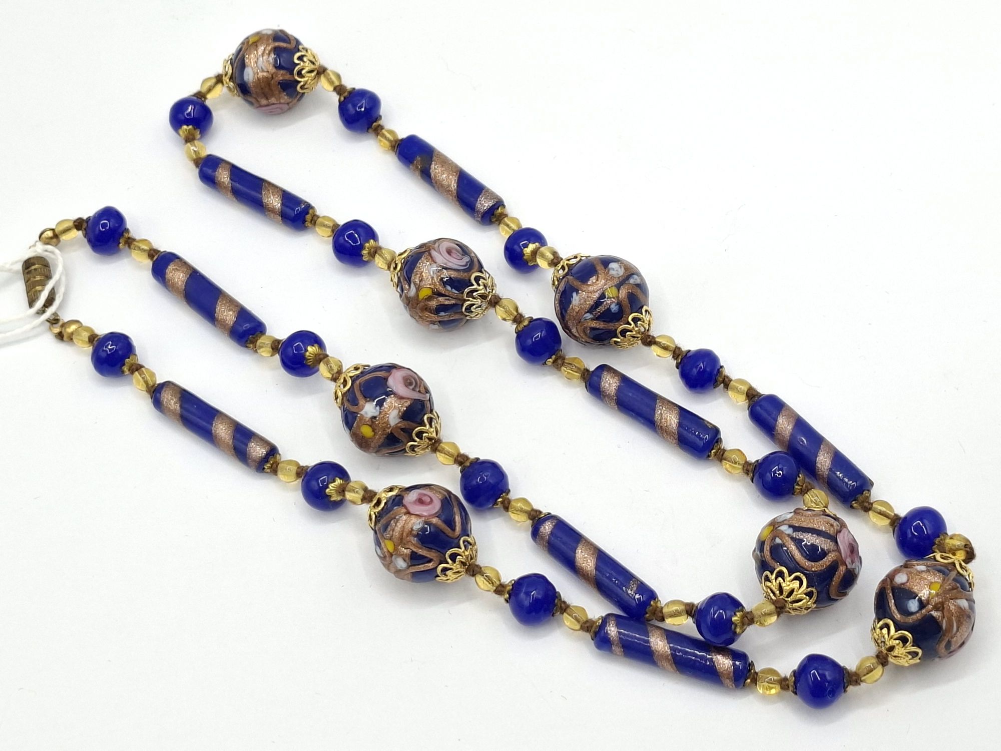 Murano Art Glass Beaded Necklace