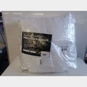 SHERATON MICROFIBRE DUVET INNER - WHITE - QUEEN -