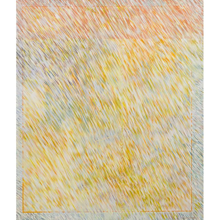 Miro Fitzgerald ''Untitled'' (Abstraction) 1976 Acrylic