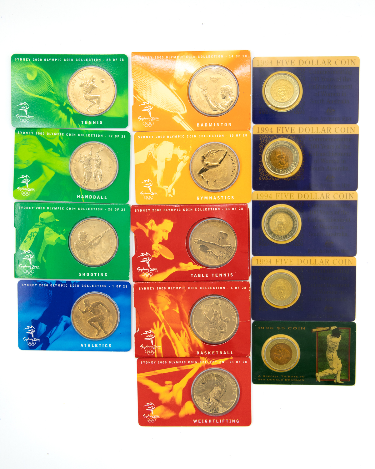 Elizabeth II, Five Dollars, 1988 - 2000, UNC