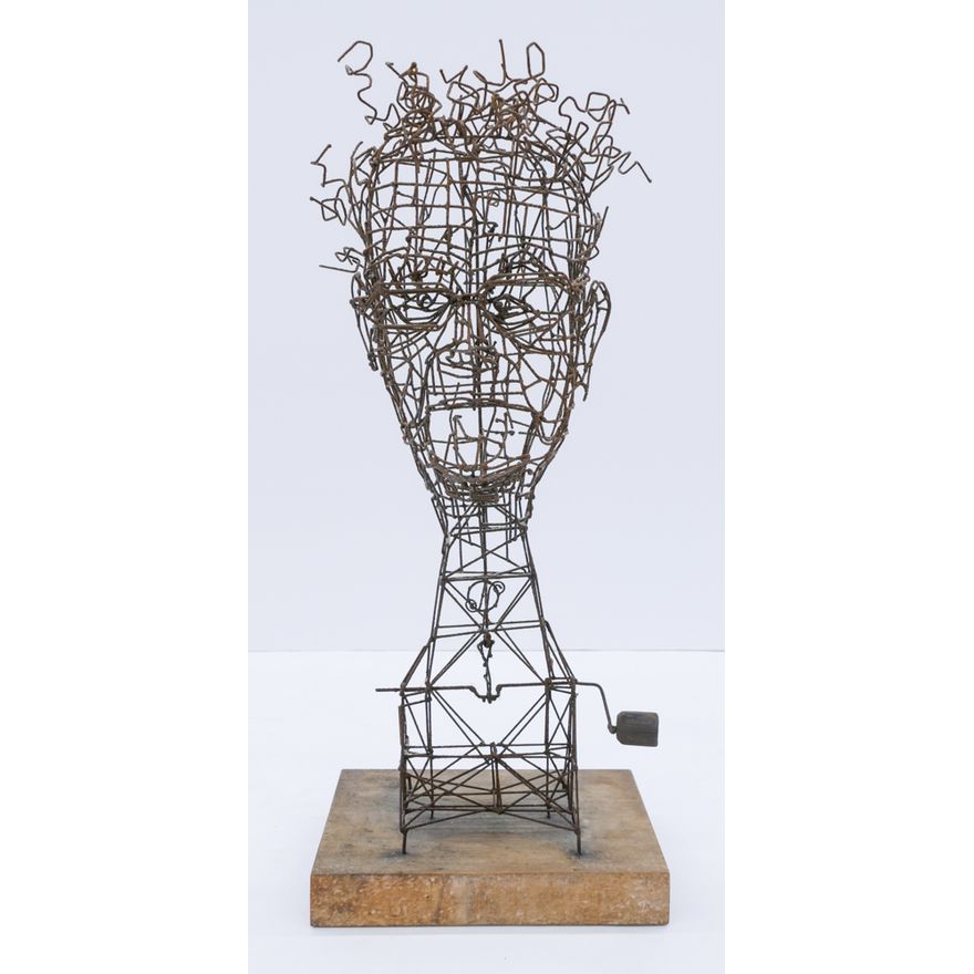 Joe Police ''Talking Man'' Kinetic Sculpture