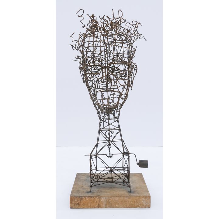 Joe Police ''Talking Man'' Kinetic Sculpture