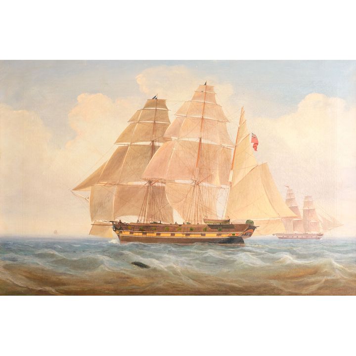William Clark '‘The Malabar’, a Merchant vessel'
