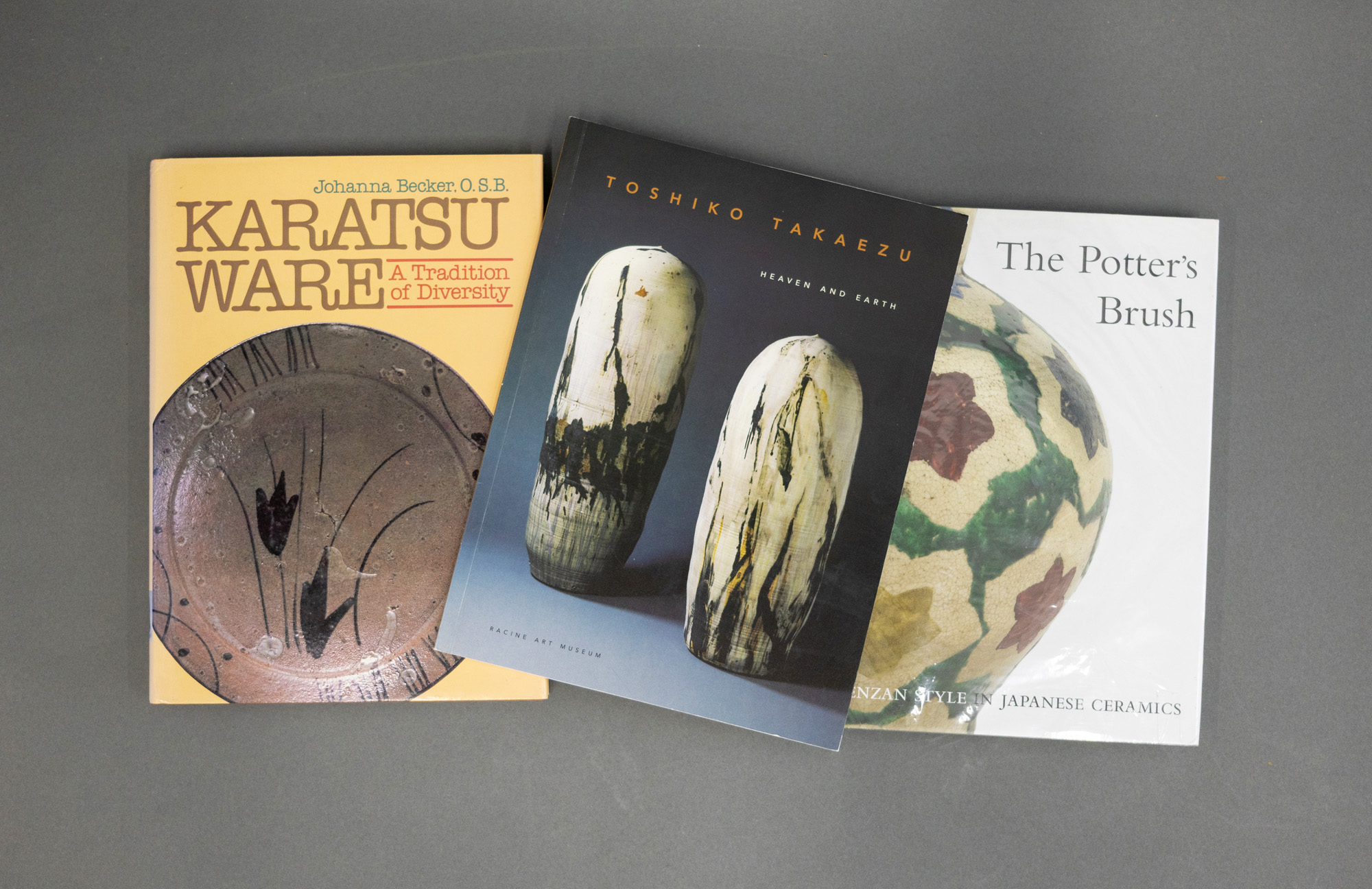 Three books on Japanese ceramics — sold at auction in New Zealand for $40