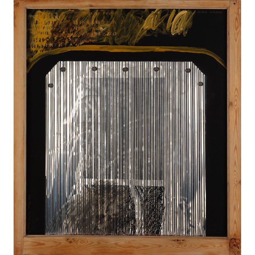 Ralph Hotere 'Black Window'