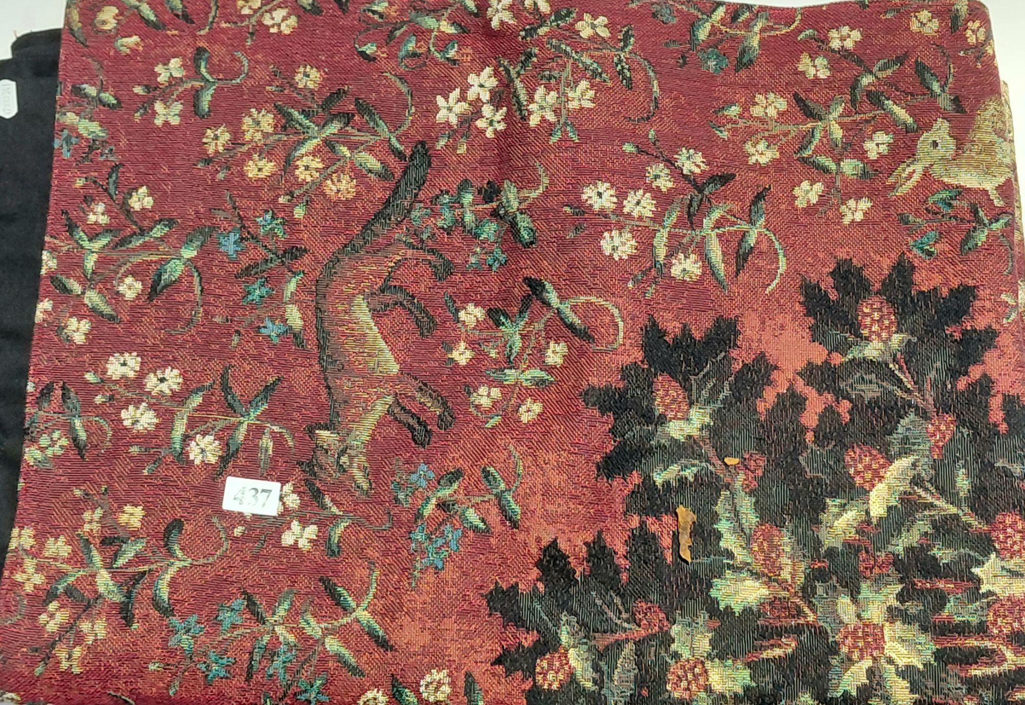 EMBROIDERED WALL TAPESTRY