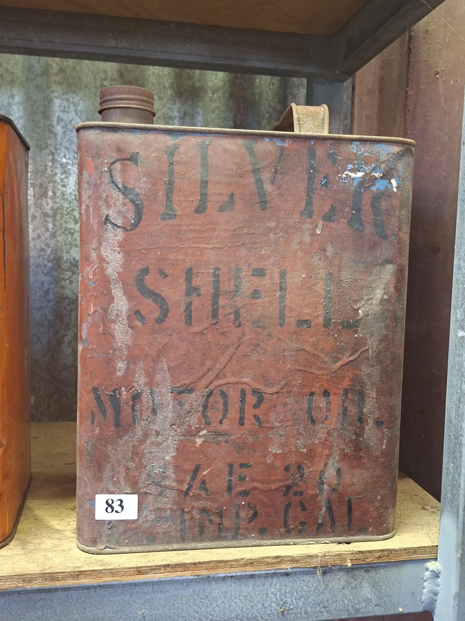 Shell Oil Can