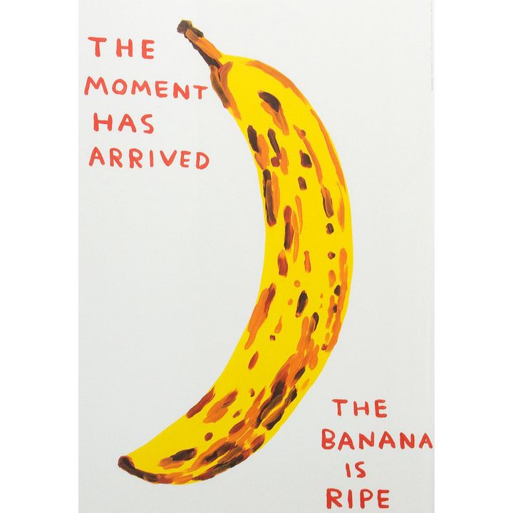 David Shrigley  'The Moment Has Arrived (2019)'