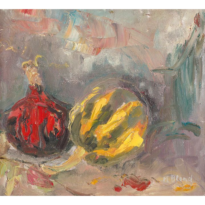 Maurice Blond | Martwa natura z dyniami