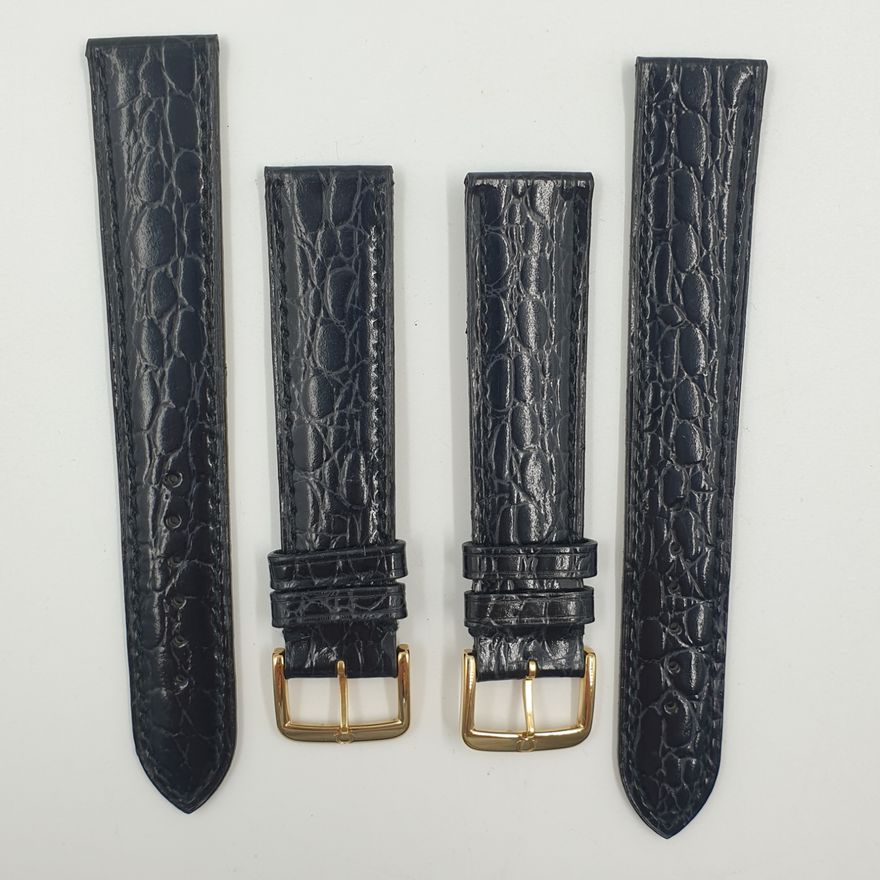 Omega Leather Watch Straps - Swiss Made (x2)