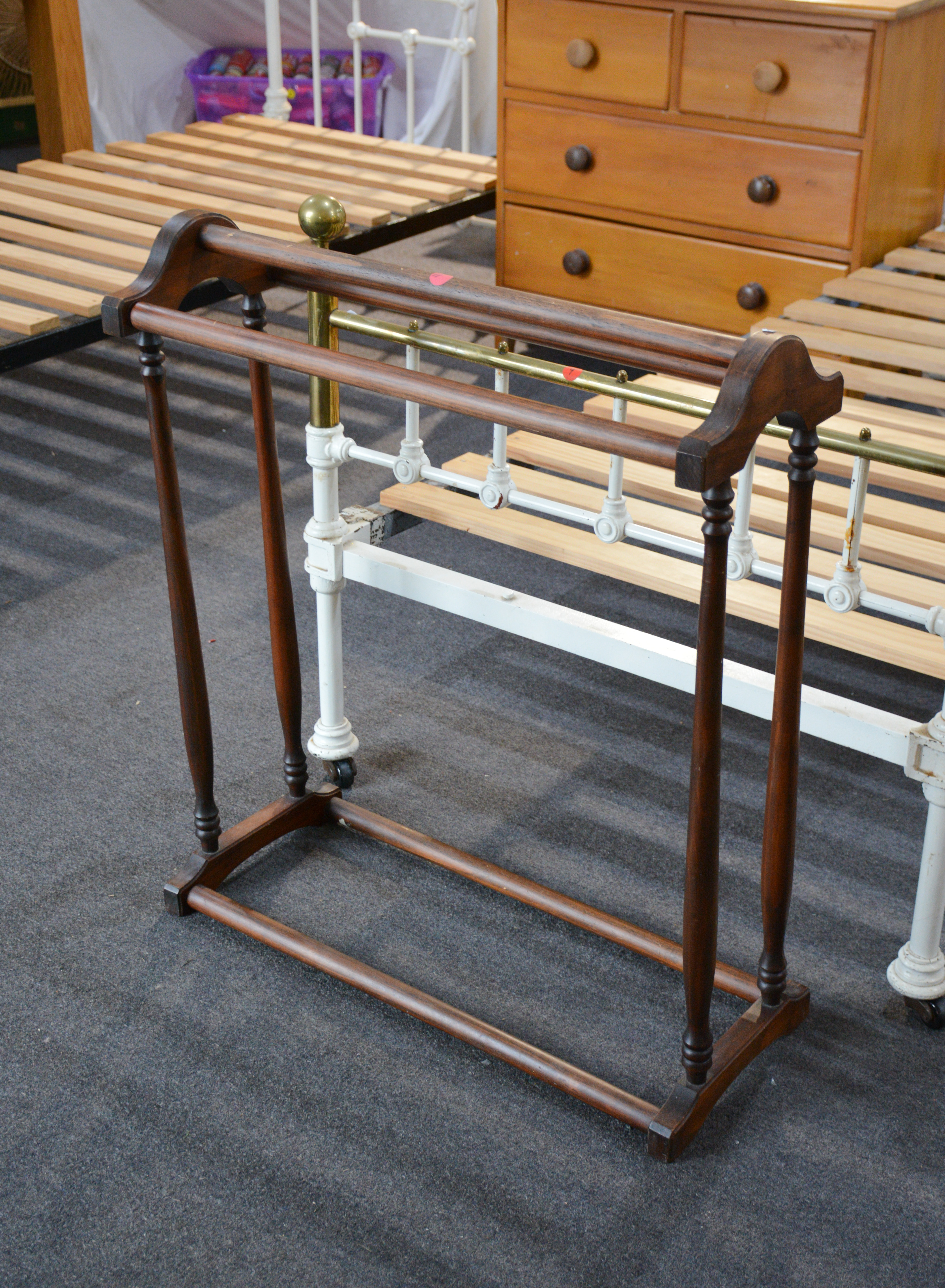 Wooden Towel Rail — NZ auction result