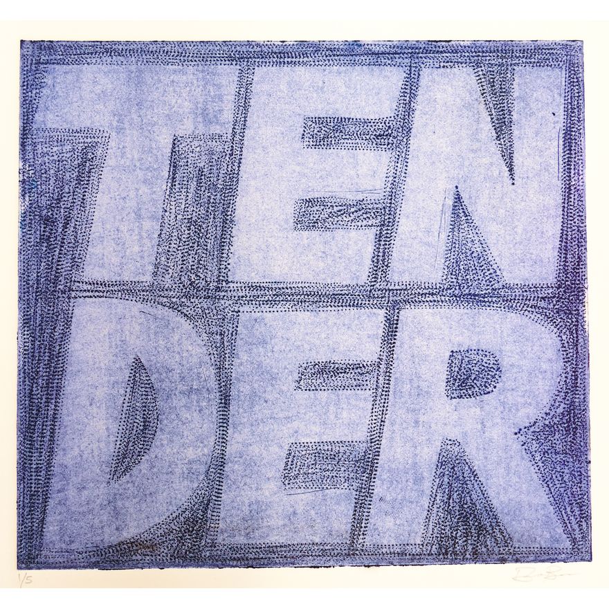 Ben Beres 'Tender' Etching, 2018