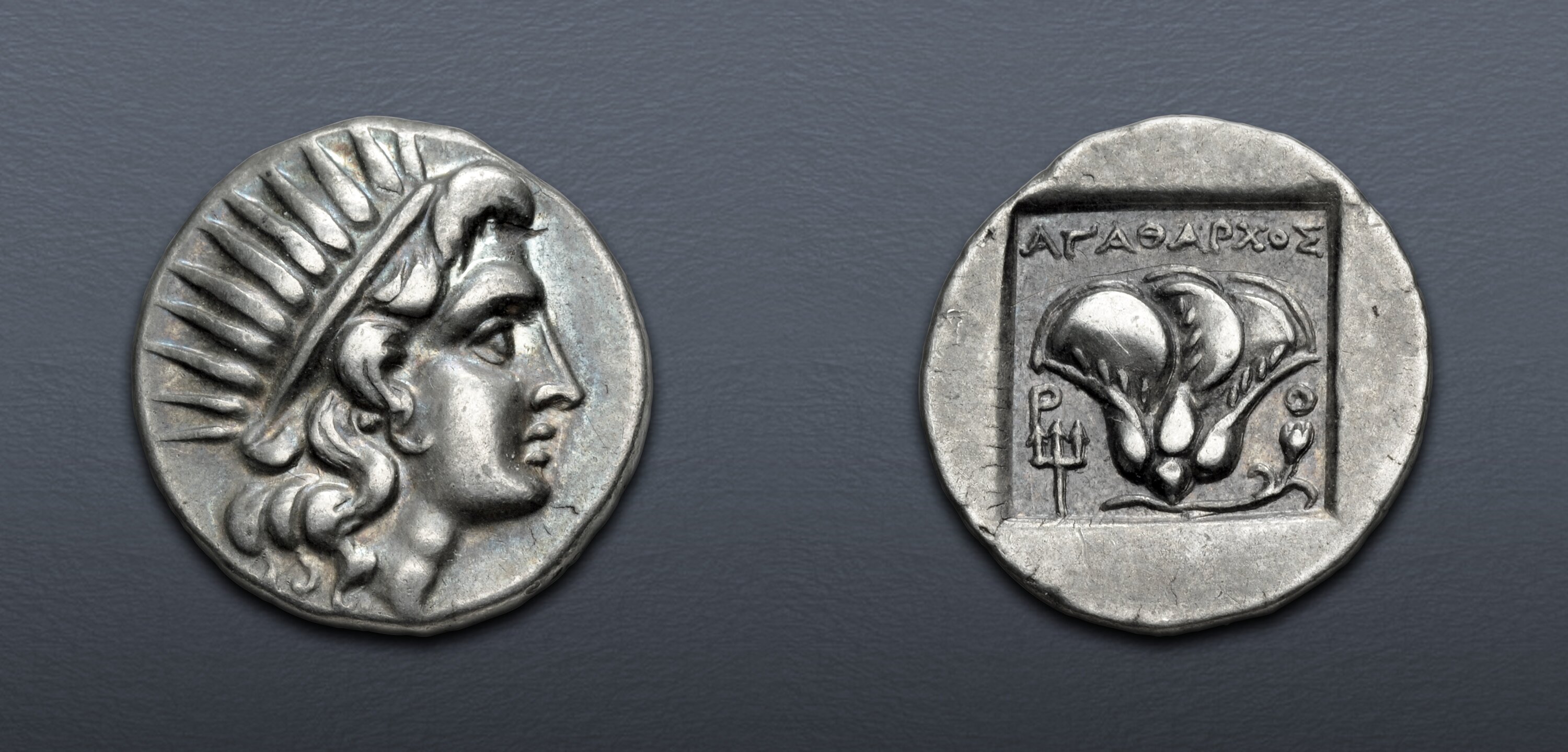 ISLANDS off CARIA, Rhodos. Rhodes. Circa 188-170 BC. AR Drachm (15.5mm ...