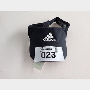 ADIDAS VISOR A.RDY TRAINING VISOR - BLACK/WHITE -