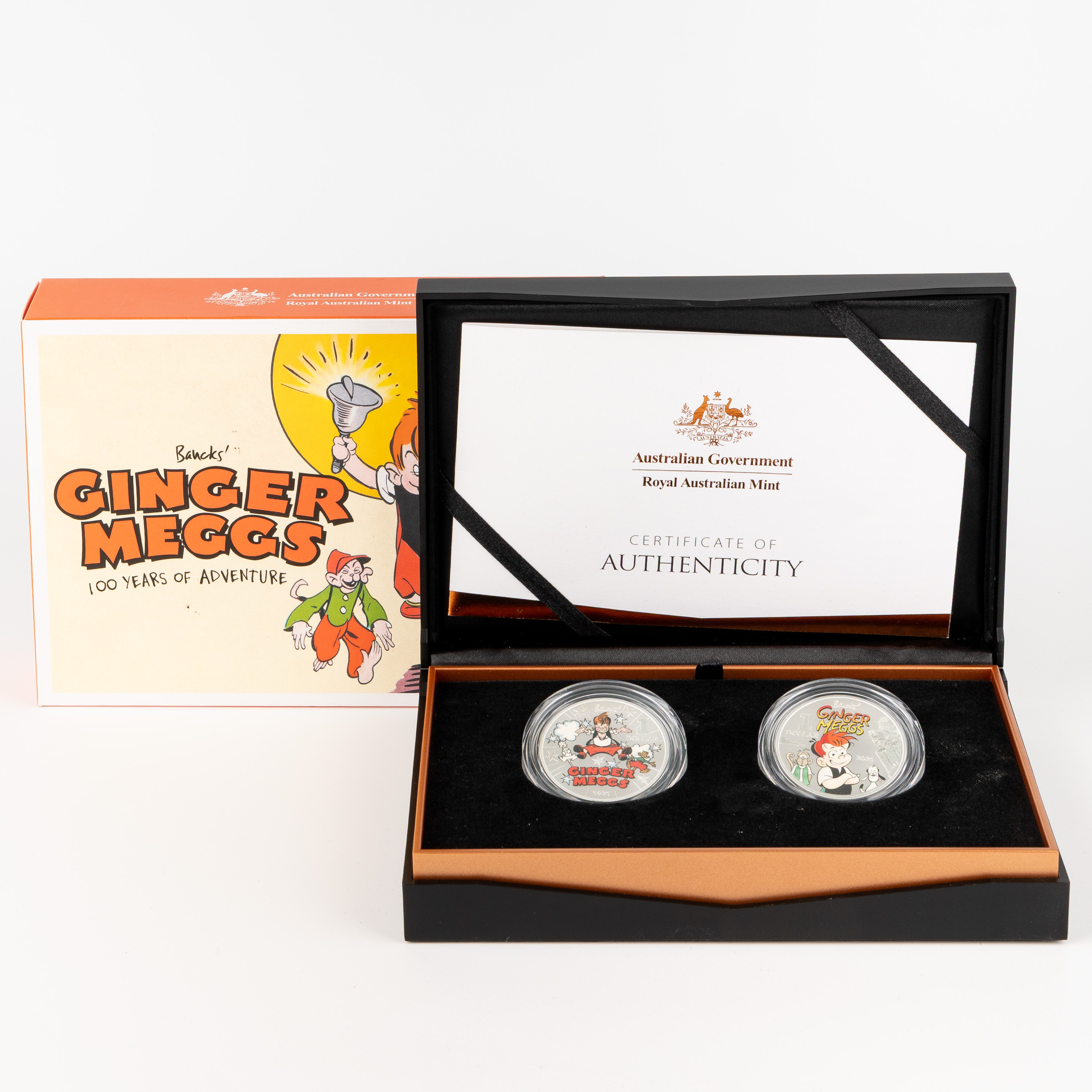 98 · Ginger Meggs 100 Years of Adventure, One Dollar, 2021,  UNC