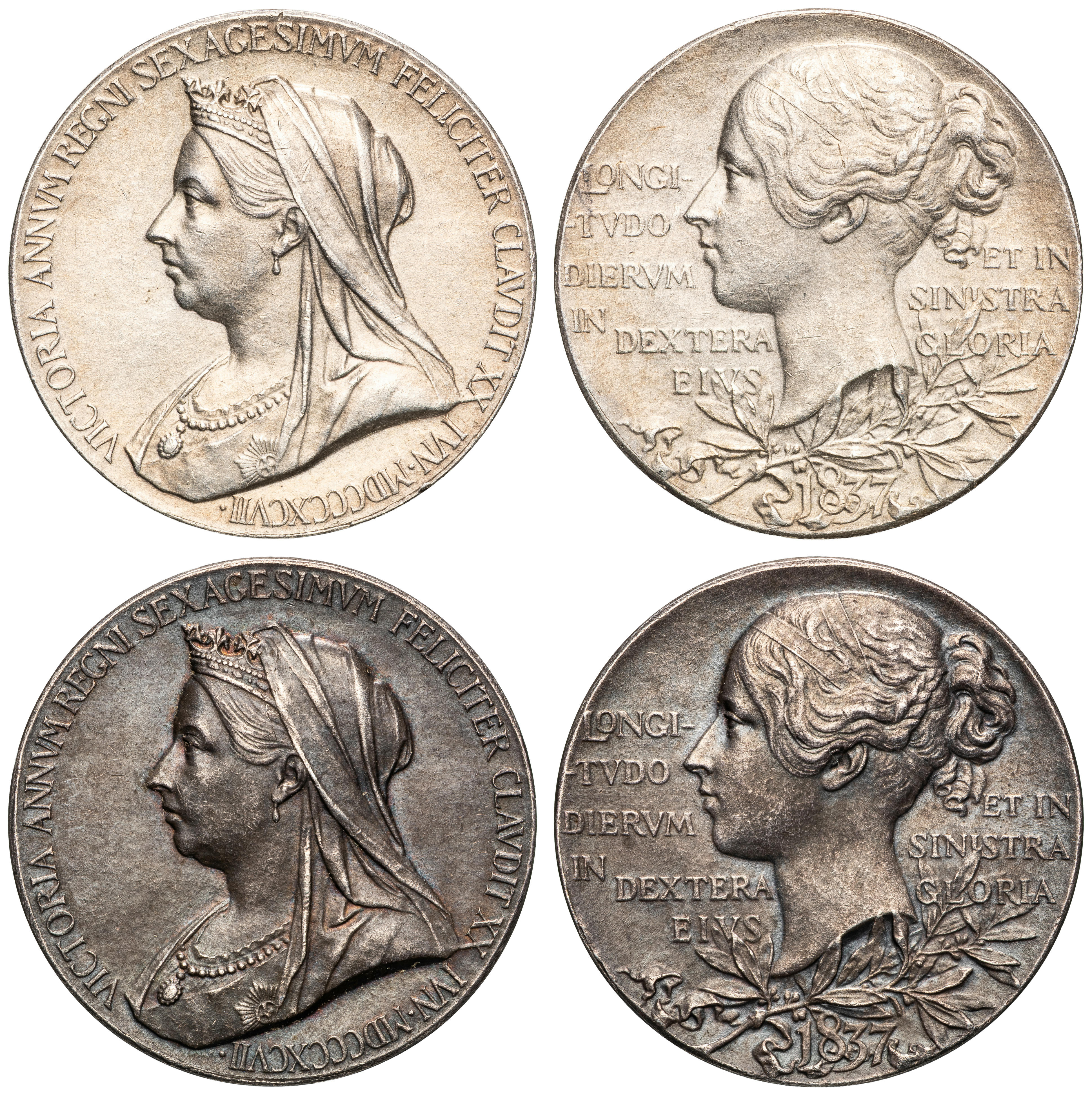 Victoria, Diamond Jubilee Medal - Silver, 1897, aUNC