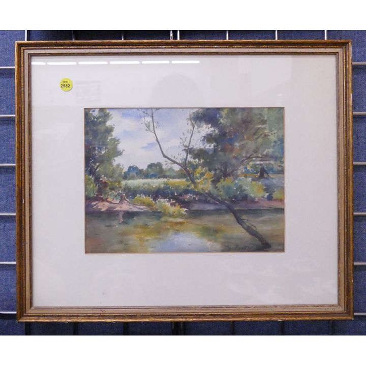 Fred Penney Landscape Watercolor- 16x19''