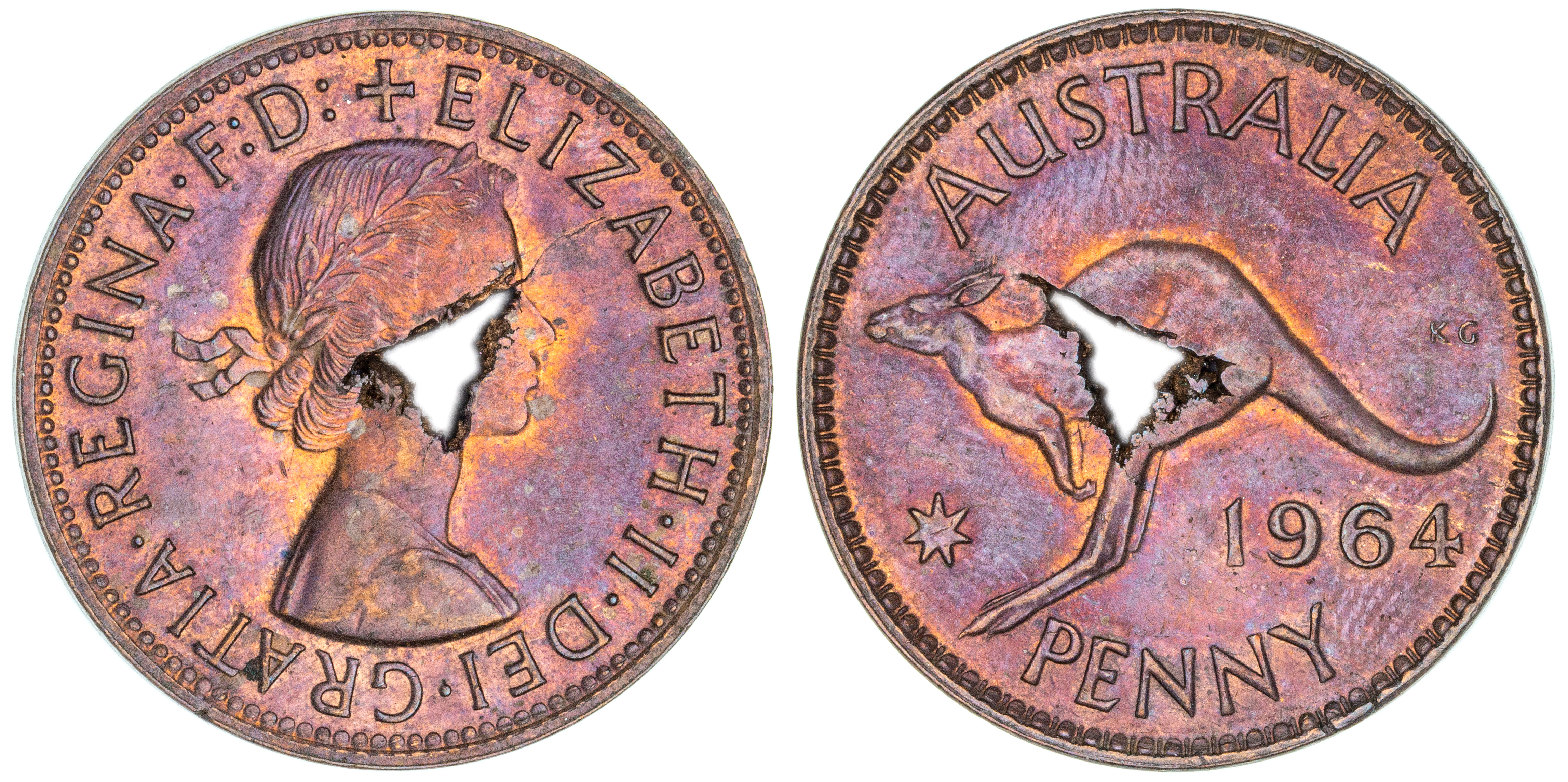 Elizabeth II, Penny, 1964, gEF