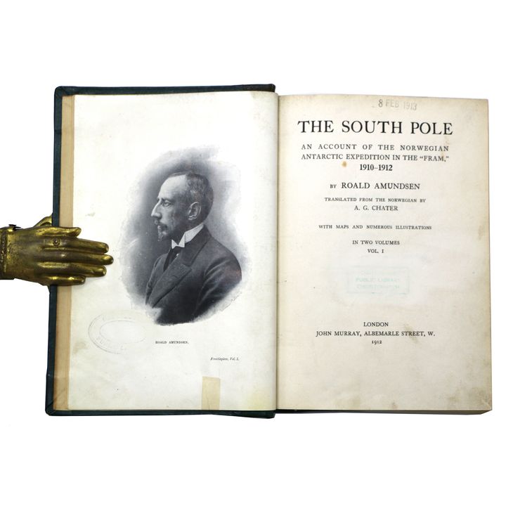 AMUNDSEN, ROALD, The South Pole.