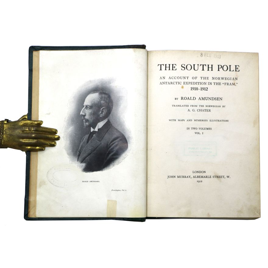 AMUNDSEN, ROALD, The South Pole.