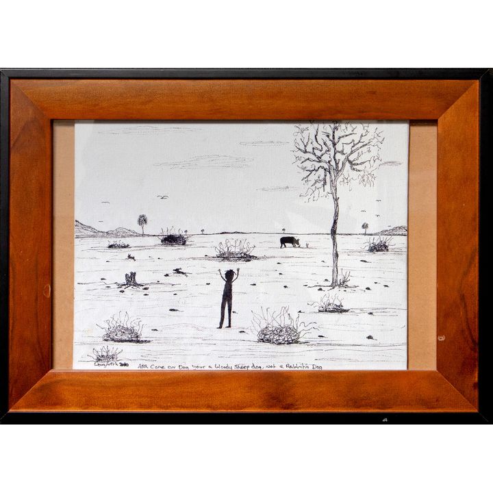 Doug Frith (1962-), 'Arr Come on Dog...', 2010,