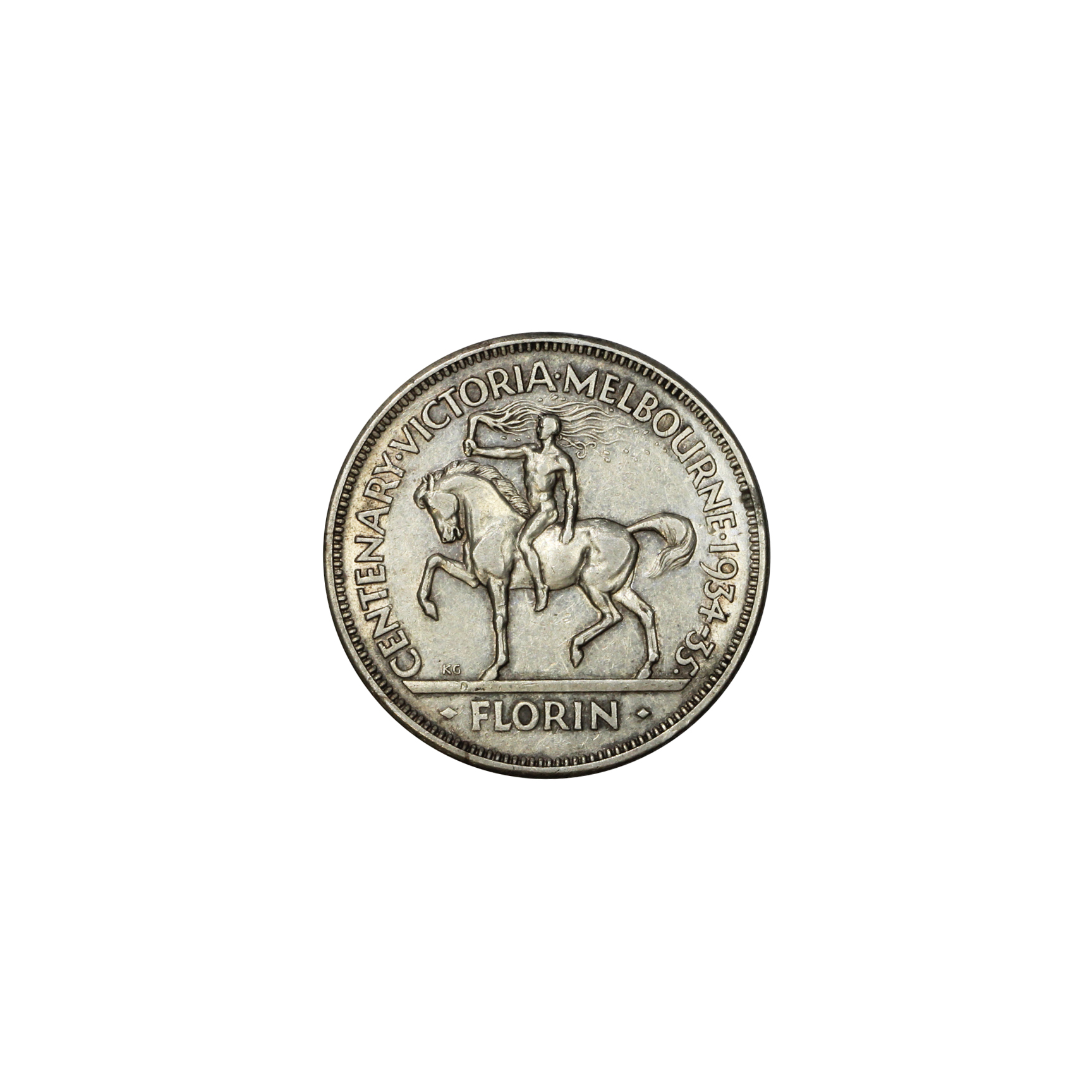 1067. · George V, Florin, 1934/35, gVF