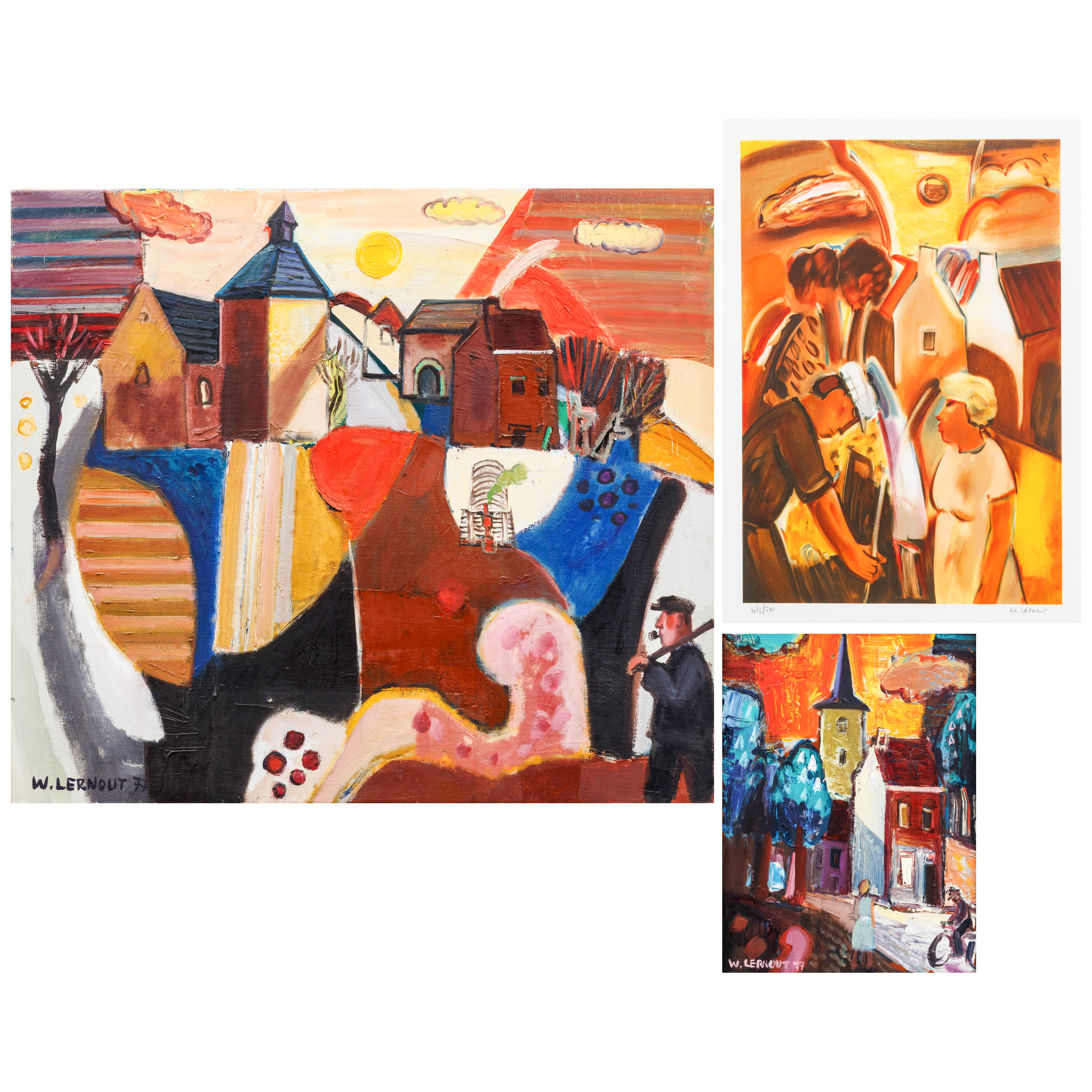 Ward lernout (°1931) – kavel bij Bernaerts, Antwerp