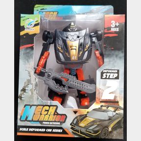 MECH WARRIOR TRANSFORMER BLACK ORANGE - 51844/1681
