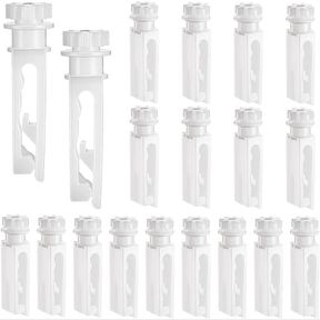 VERTICAL BLIND STEM REPLACEMENT WHITE STEMS FOR WINDOW CARRIER VERTICAL BLINDS CURTAIN ACCESSORIES(12 PIECES)