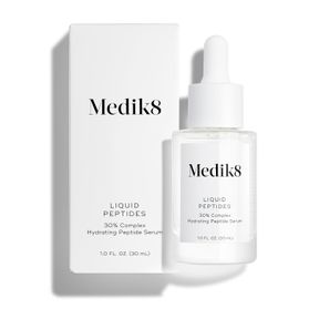 MEDIK8 LIQUID PEPTIDES - ADVANCED REGENERATING MULTI PEPTIDE SERUM - SMOOTHS WRINKLES AND FINE LINES - HYDRATING, BRIGHTENING, PLU