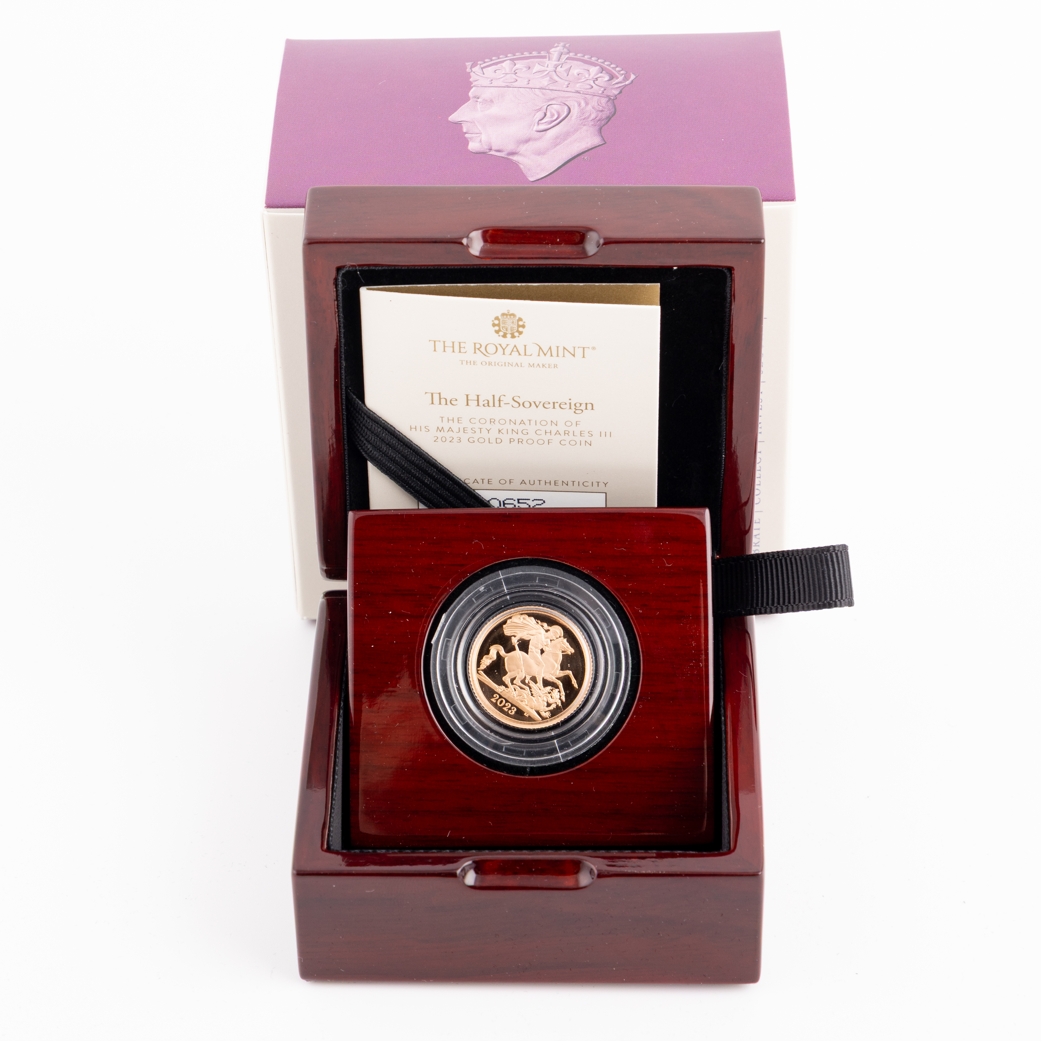 United Kingdom, Charles III, The Half-Sovereign, 2023, FDC