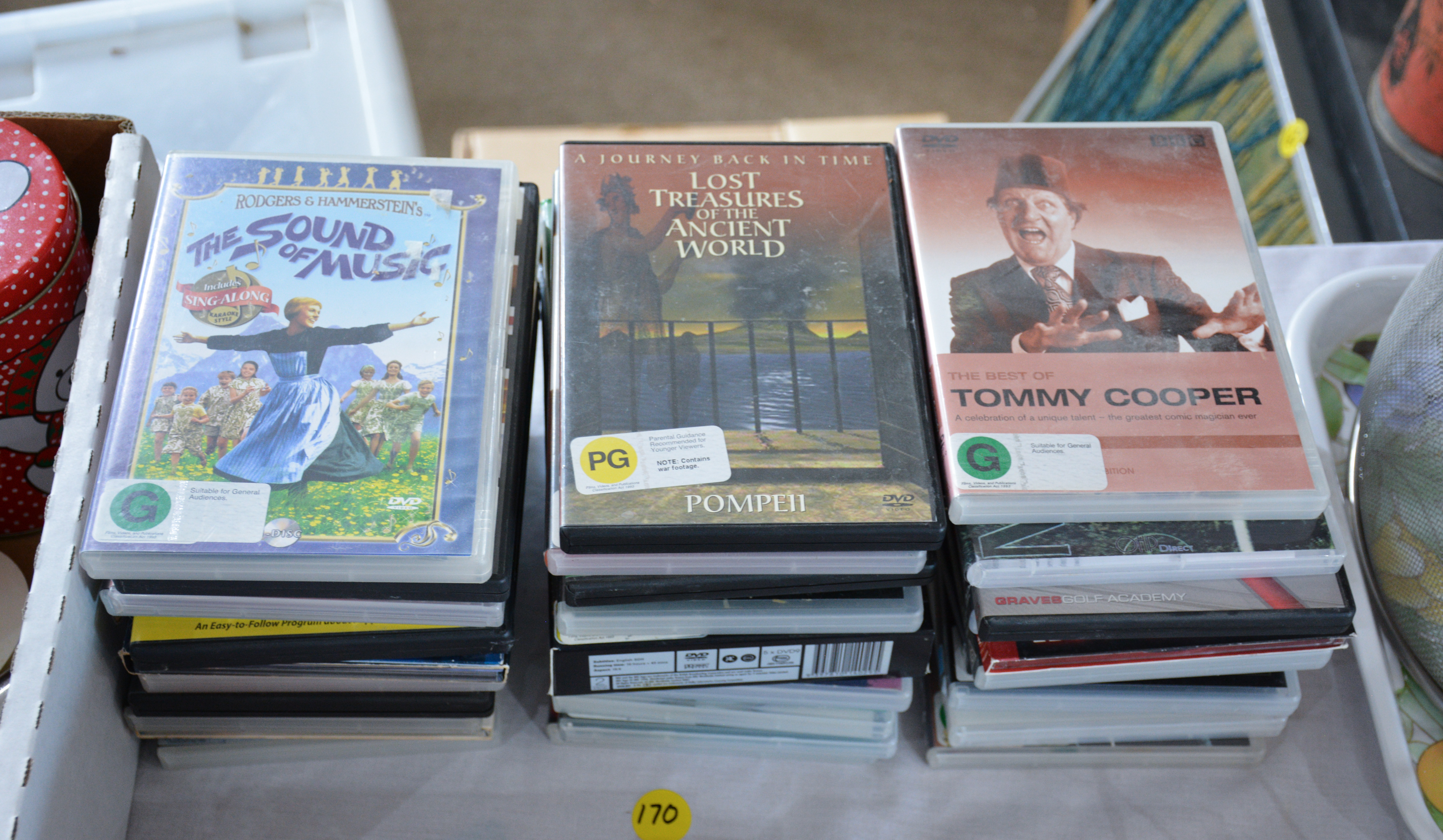 Collection of DVDs — NZ auction result