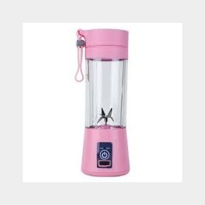 Portable & Rechargable Battery Juice Blender 380ml -Pink| 51734/13224 SN B3 (S7)