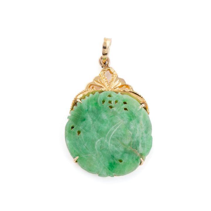 Carved Jade Pendant