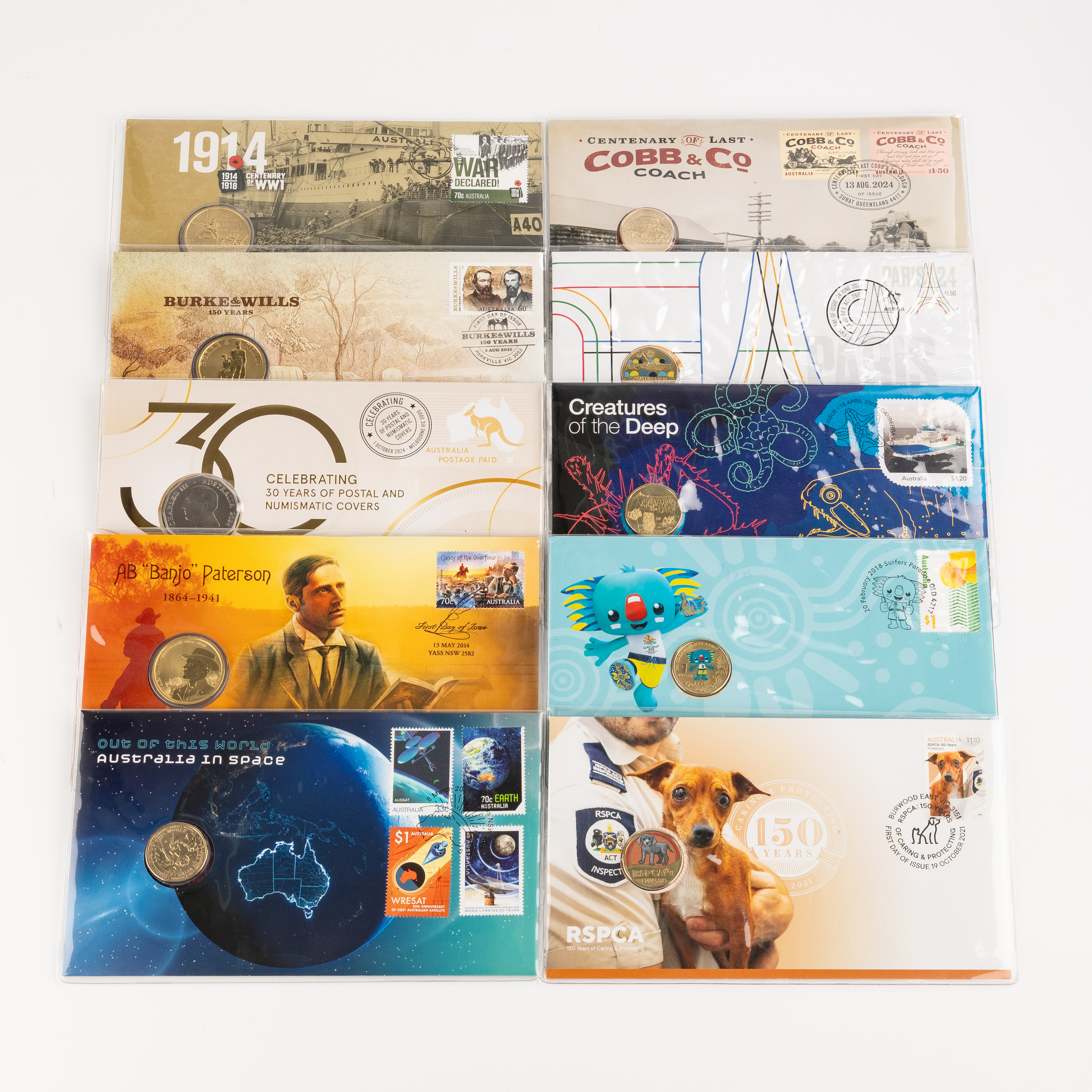 Assorted Themes, Fifty Cents - One Dollar, 2010 - 2024, CHU