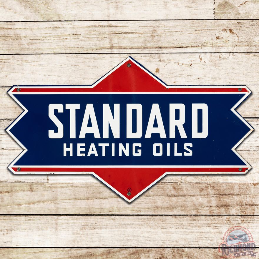 Standard Heating Oils Die Cut SSP Sign - 8.5