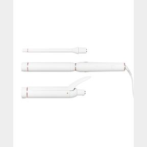 T3 4-PC. SWITCH KIT CURL TRIO INTERCHANGEABLE CURLING IRON SET - WHITE