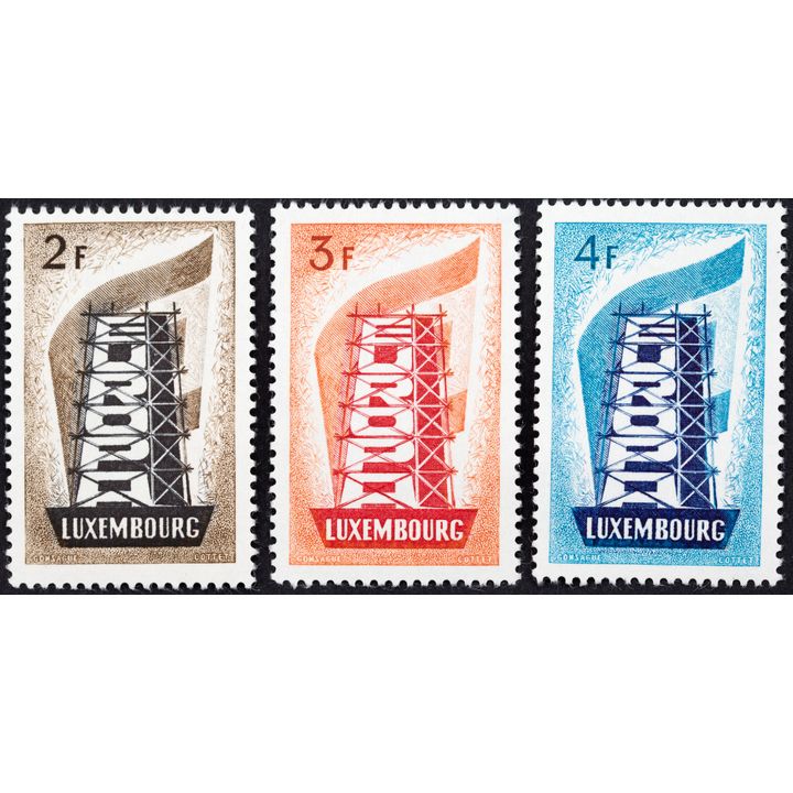 Luxembourg, Europa, 1956, Fine