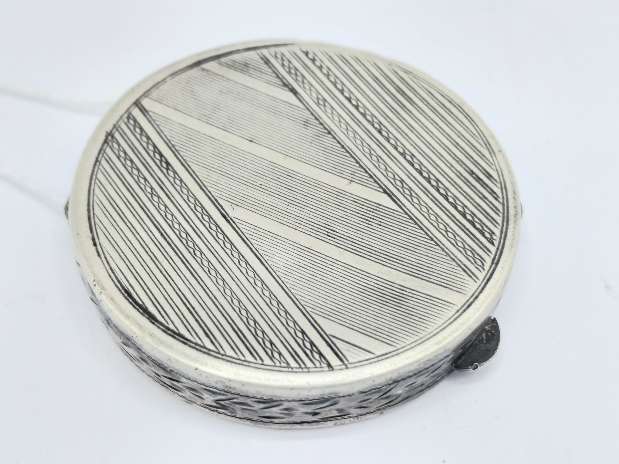 900 Silver Trinket Box