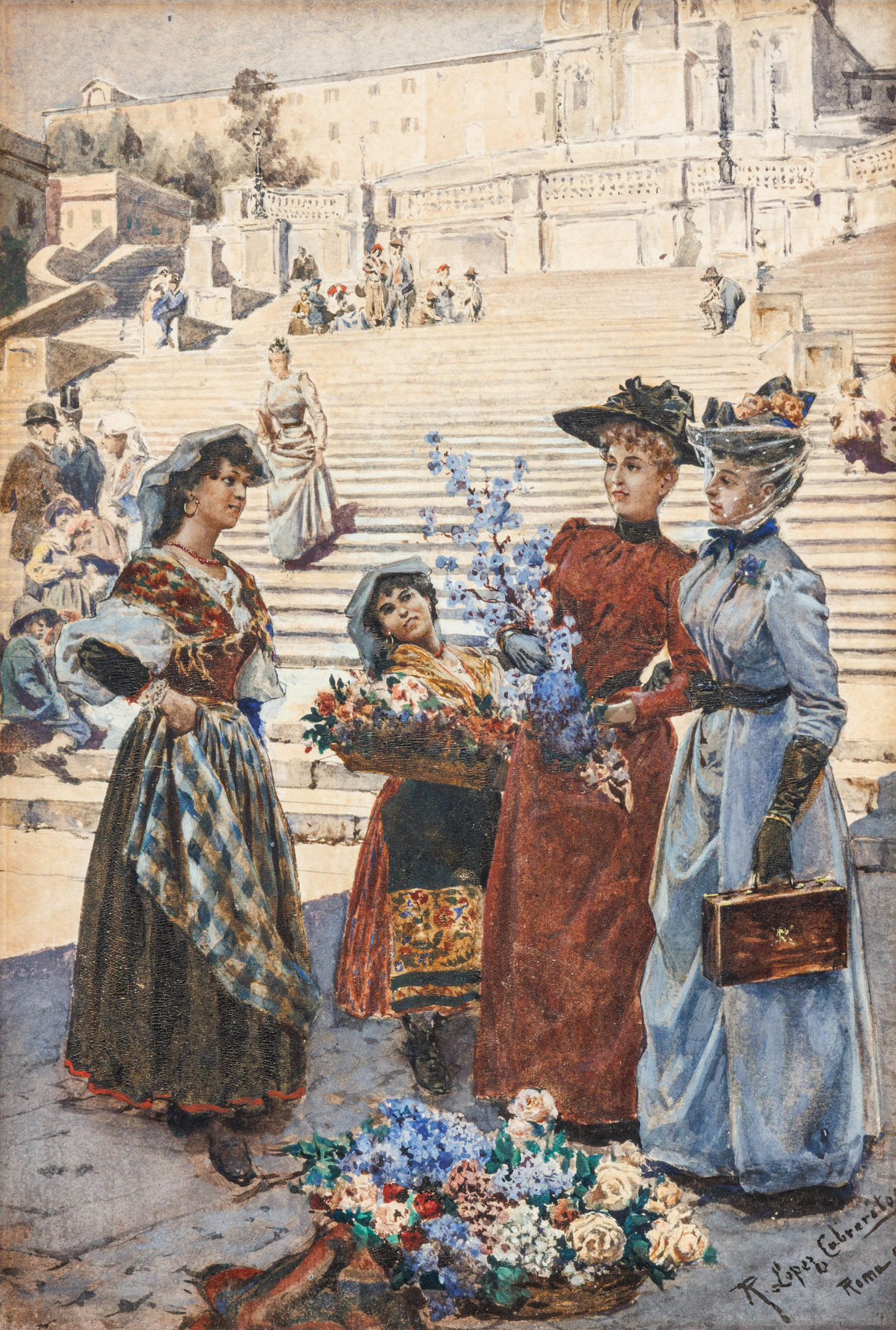 Ricardo lopez cabrera (1864/66-1950) – kavel bij Bernaerts, Antwerp