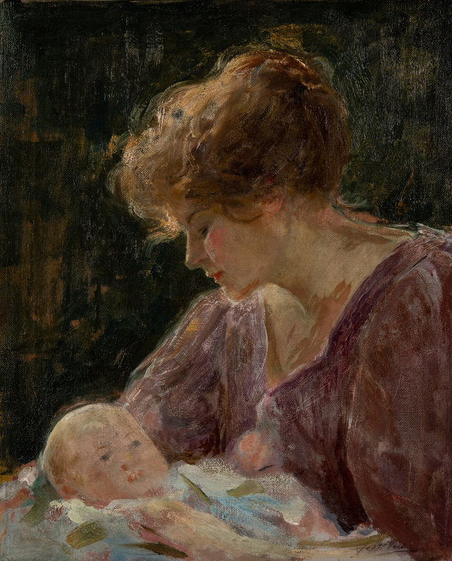 Joseph W. Gies
(American, 1860-1935)
Mother and Child