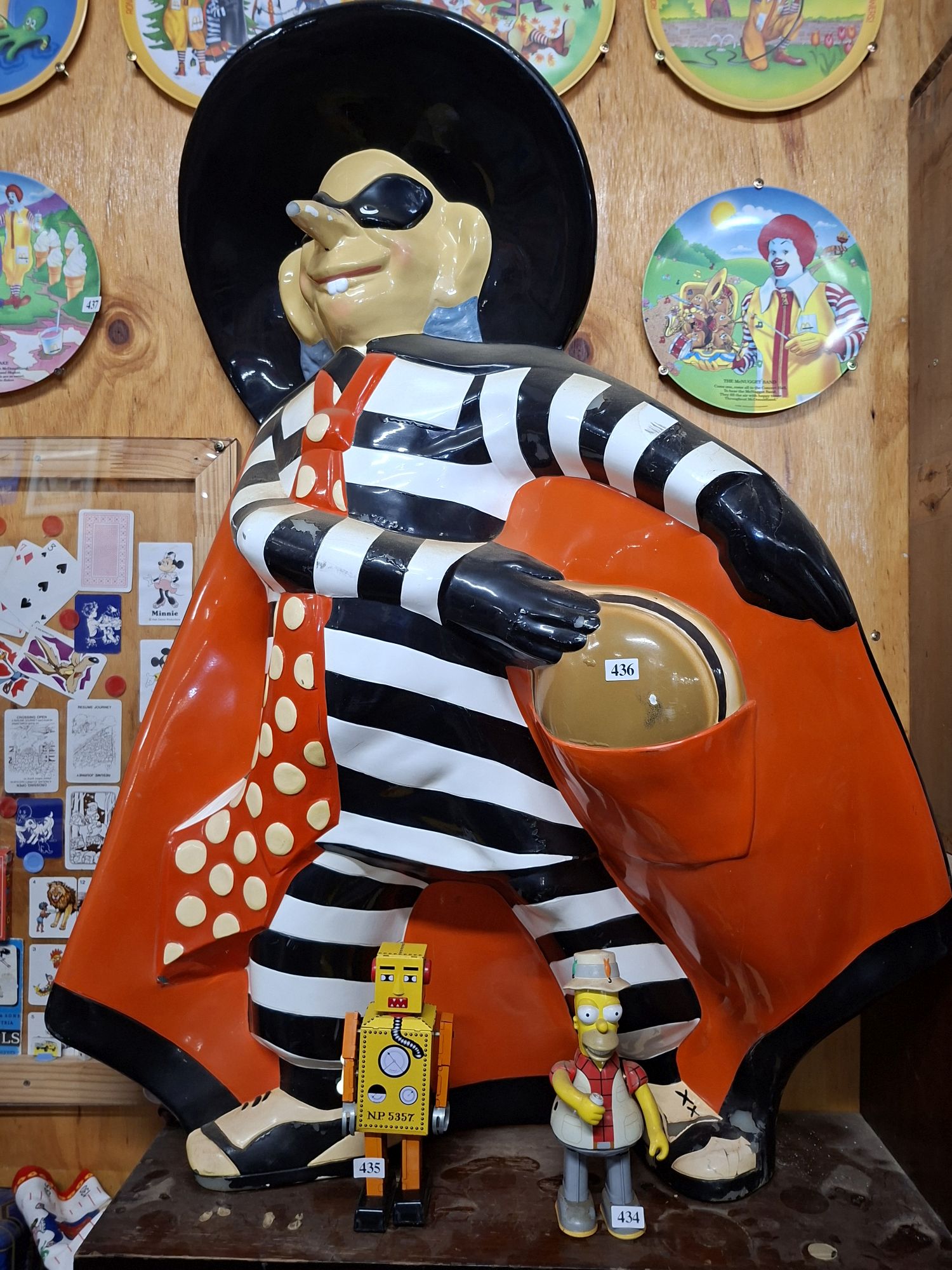 Hamburgler Display