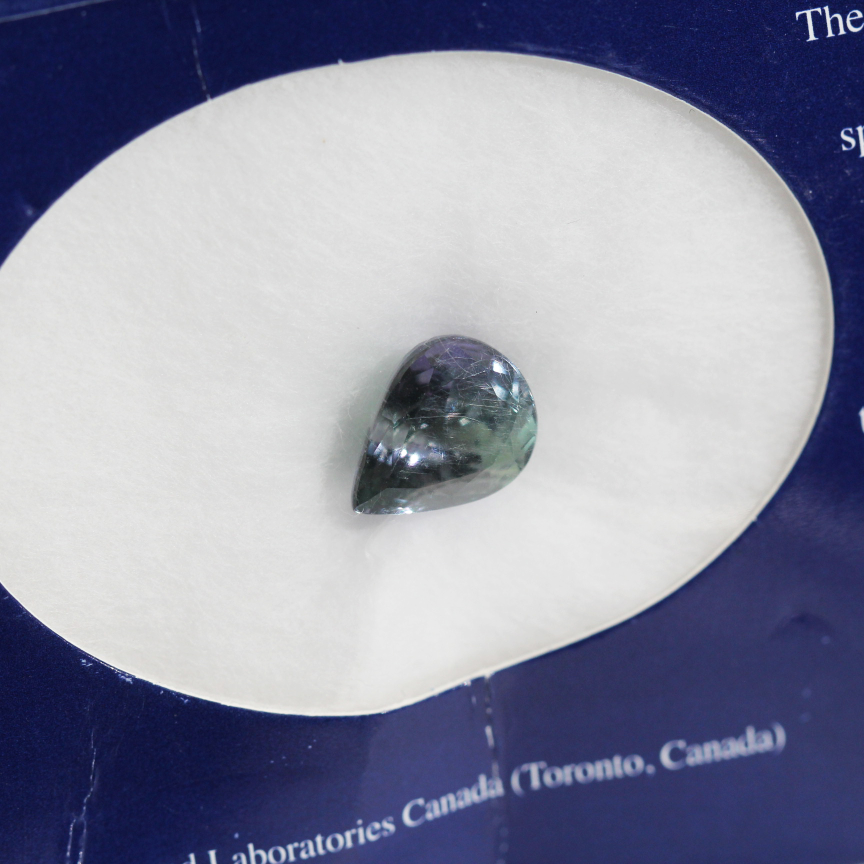 324. · 3.49ct Tanzanite Certified Gemstone