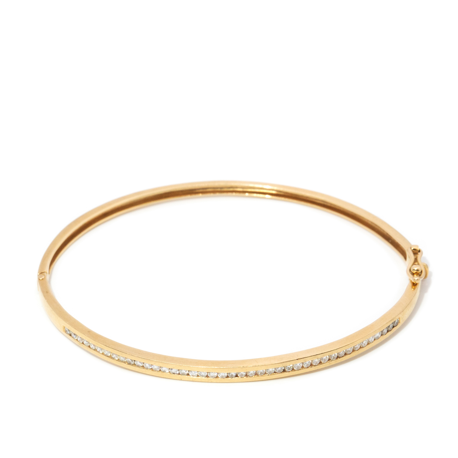 18ct Diamond Bangle